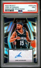 2023 PANINI SELECT SIGNATURE SELECTIONS #SSSJAN JOSE ALVARADO PSA 9