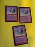 Shaleskin Plower x3 Beast LEGIONS (2003). OLD VINTAGE FOIL MTG 3 CARD