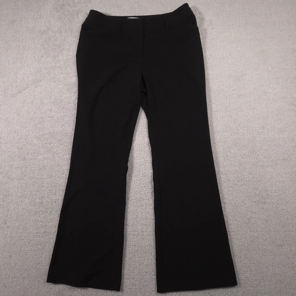 Chicos Dress Pants Womens 0 Black Bootcut Slacks Stretch Career Work Office - Image 2 of 4