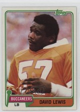 1981 Topps Dave Lewis Dave R Lewis #341 k0y