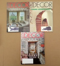 ELLE DECOR Magazine Lot Of 3 Oct & Nov 2024 & Winter 2025 Full Of Decor Ideas