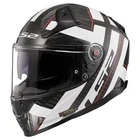 LS2 Carbon Motorcycle Vector 2 C Strong White