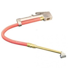 Milton Air Tool Inflator Gauge - Dual Head Chuck w/ 15" Hose fits Tools