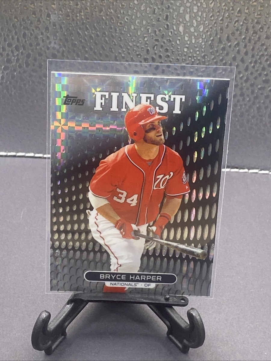 2013 Topps Finest Bryce Harper X-Fractor #100 | eBay