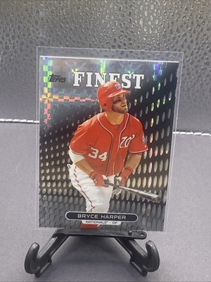 2013 Topps Finest Bryce Harper X-Fractor #100 | eBay