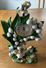 Vintage 2001 Cadona Fairies Clock Battery Ope...