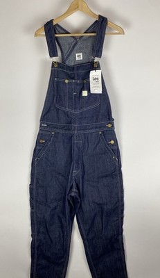 Lee x H&M Raw Denim Overall Dungaree Blue Men's size XS | eBay