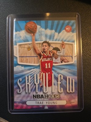 2022-23 Panini NBA HOOPS Skyview Trae Young #10 Insert Atlanta Hawks