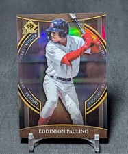 Eddinson Paulino Invicta Rookie 2023 Bowman Chrome Card #BI-6 Boston Red Sox