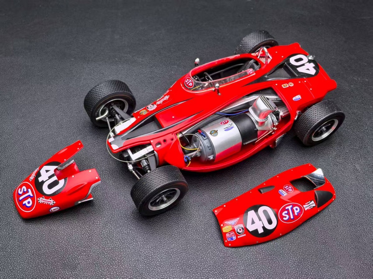 Replicarz 1/18 STP Paxton Turbocar 40 P. Jones 1967 Indy 500- | eBay