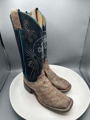 Women’s Justin cowboy boots size 7 C brown western Justin Ladies Vintage Josephine Dusky Brown Western Boots VN4431 main image 2