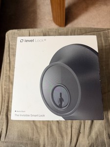 Level Lock + (Plus)  Smart Lock  C-F14U B4 - Smart Lock. Open Box. Unused!