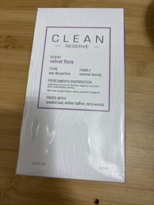 Clean Reserve Velvet Flora  Women Eau de Parfum Spray 3.4 oz New in Sealed Box