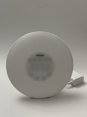 Philips HF3505 Alarm Clock Radio Wake-up Light Sunrise Simulation Tested Works
