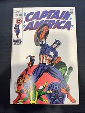 Captain America #111 (Marvel Comics March 1969) Classic Jim Steranko Cover. 