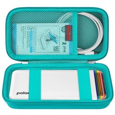Elonbo Carrying Case for Polaroid Hi-Print  Paper Bundle- Green Inside Green