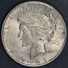 1923 $1 PEACE SILVER DOLLAR KM# 150 Grade: XF A6944