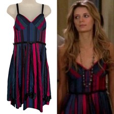 Marissa Cooper The OC / Gilmore Girls Marc Jacobs Striped Party Dress Size 6