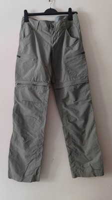 Columbia S 32 Long Titanium Convertible Walking Cargo Hose OmniDry Khaki Shorts