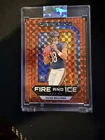 2024 Panini Obsidian - Fire and Ice Orange Caleb Williams #20 (RC)