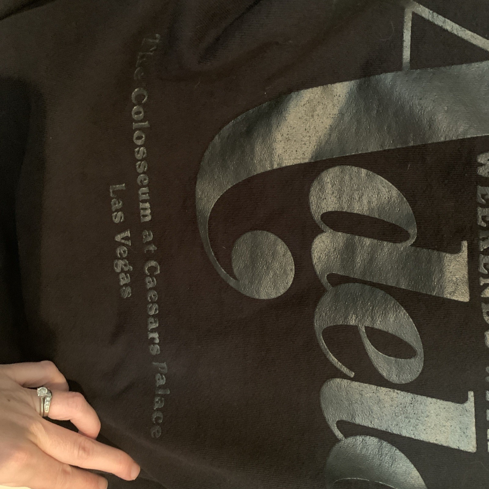 Adele Hoodie Med Black Weekends Adele Caesars Pal… - image 3