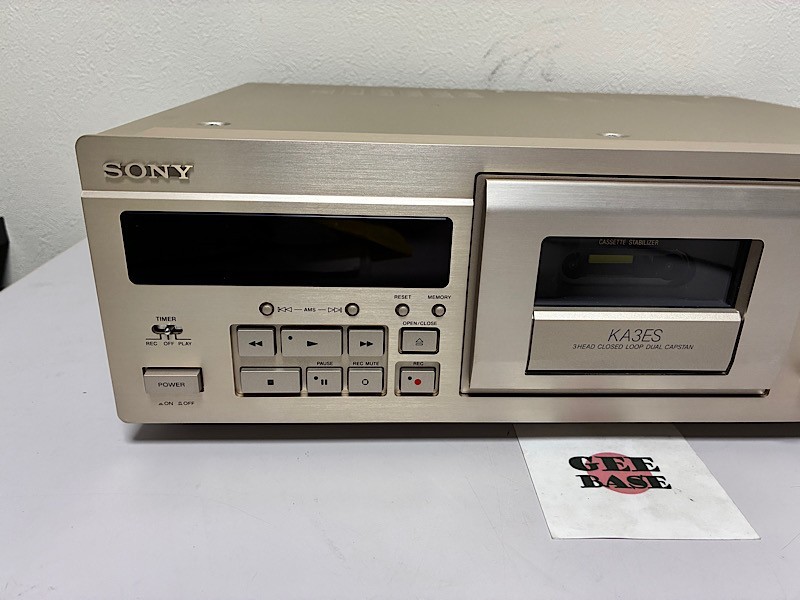 その他 SONY TC-KA3ES(N) Sony TC-KA3ES 3 Head Stereo Cassette Deck Good Working Free