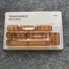 NuPhy Gem80 Transparent Keycaps Yellow mSA Profile 8 Piece Set New