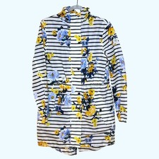 JOULES Right as rain raincoat packable Go Lightly waterproof stripe floral 2