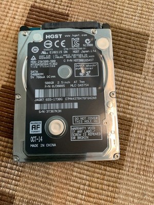 500GB 2.5'' SATA HDD   Certified DoD 5220.22 M Wiped   Mac Mini    Tested