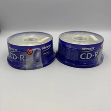 (2) MEMOREX - CD-R - 52 X / 700 MB / 80 MINUTES 30 PACK