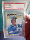 1989 Fleer - PSA 8 Ken Griffey Jr #548 (RC)  Rookie Baseball Card