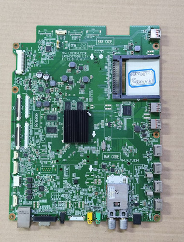 Lg 55LM6700-CE LCD TV Hauptplatine EAX64307906 mit Bildschirm LC550EUG Board