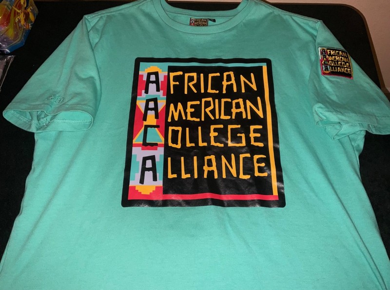 Vintage African American College Alliance T-Shirt Size XL Retro 90’s