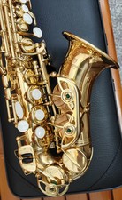 New Curved Soprano Saxophone S-991 Gold Lacquer Sax Curved Soprano Instruments