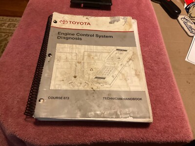 1993 Toyota Engine Control System Diagnosis Technician Handbook Course 873