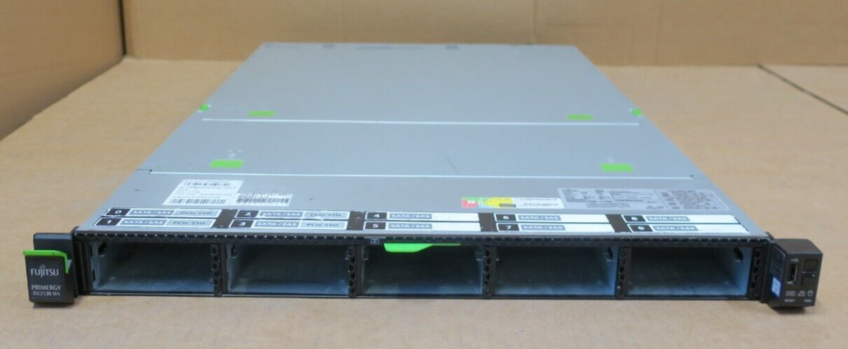 Fujitsu Primergy RX2530 M4 4C Gold 5122 16GB RAM 10-Bay WS2012 R2