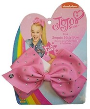 JoJo Siwa Sequin Hair Bow Fancy Dress Halloween Child Costume Accessory 3 COLORS