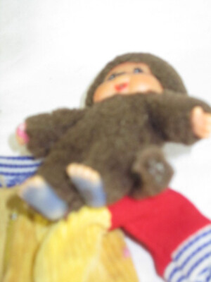 Grande Peluche Vintage Kiki, Marque Ajena Sekiguchi, Fabriquée En France