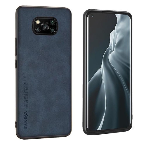 For Xiaomi Poco X3 X3Pro NFC Nubuck Leather Fabric Coated Rubber Hard case cover - Picture 6 of 9