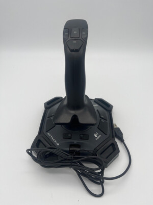 Logitech Attack 3 Joystick Flight Simulator PC USB Wired J-UJ18 ATK3