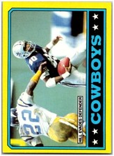 1986 Topps #124 Tony Hill - Cowboys Team Leaders FREE SHIPPING!