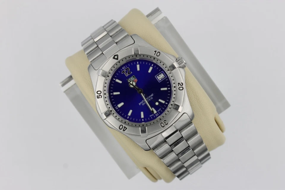 Etiqueta Heuer WK1116. BA0311 Reloj profesional para hombre Royal Blue 2000 Silver Indigo Foto 2 de 4