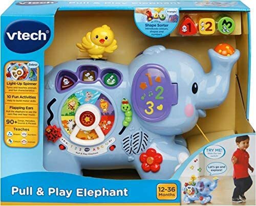 vtech pull and play elephant morrisons
