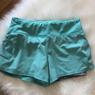 Short De Course Femme Short Athleta Femme XS Bleu Marine - Skort Sport Avec Poches Réfléchissantes Short Sportif Athleta Femme