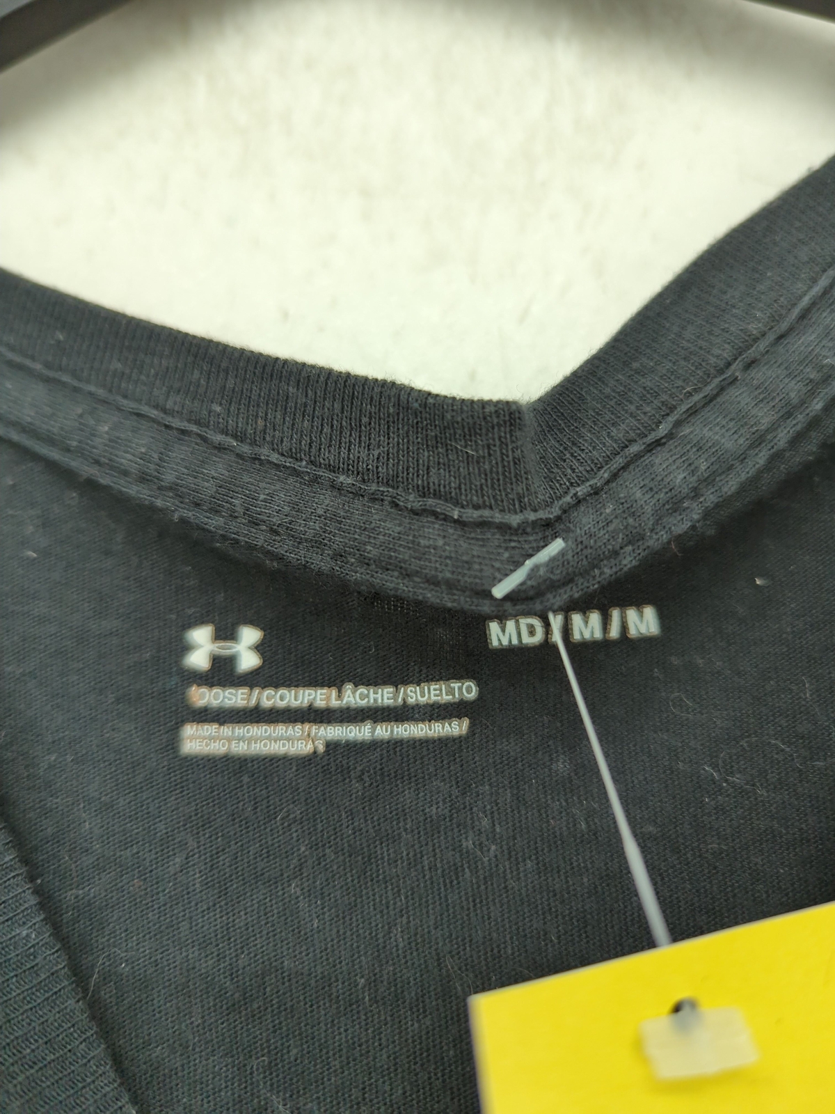 ALTRA Under Armour T Shirt Uomo M Nera 100% Altro Basic