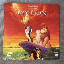 Laser Disc PAL - Walt Disney Le Roi Lion VF French Francaise Vintage Laserdisc