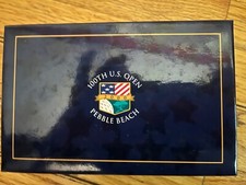 2000 Pebble Beach 100th US Open 6 Logo Golf Balls in Commemorative Box
