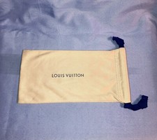 Authentic Louis Vuitton empty sunglasses dust bag .