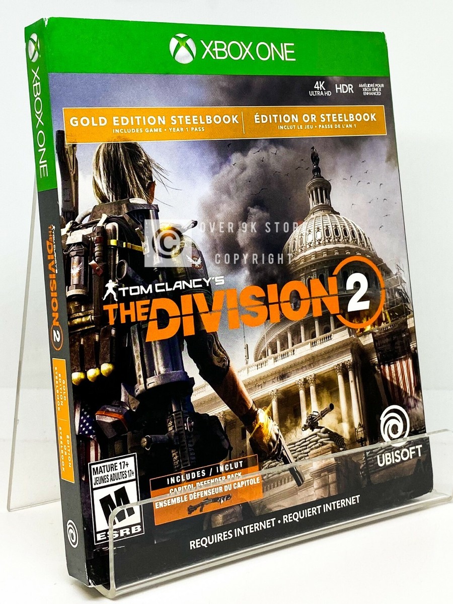 Tom Clancy's The Division 2 Gold Edition Steelbook - Xbox One