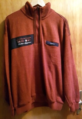 Engbers Nordic Adventure Herren Pullover in rotbraun Größe L 